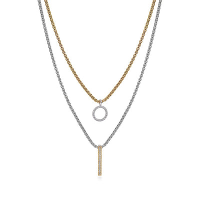 17.50" 0.18 ctw Diamond Cable Necklace | M10276626