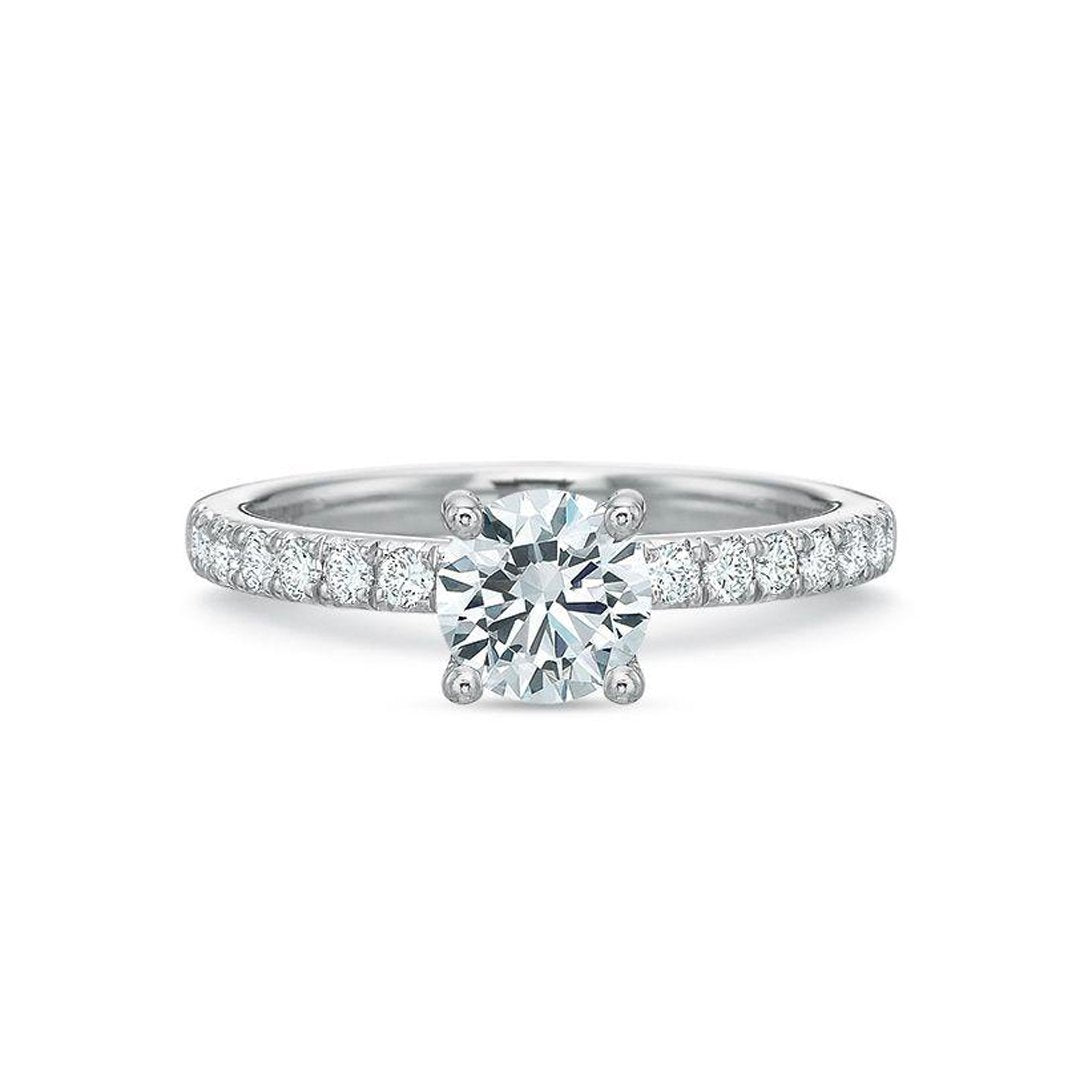 0.23 ctw Diamond Solitaire Engagement Ring