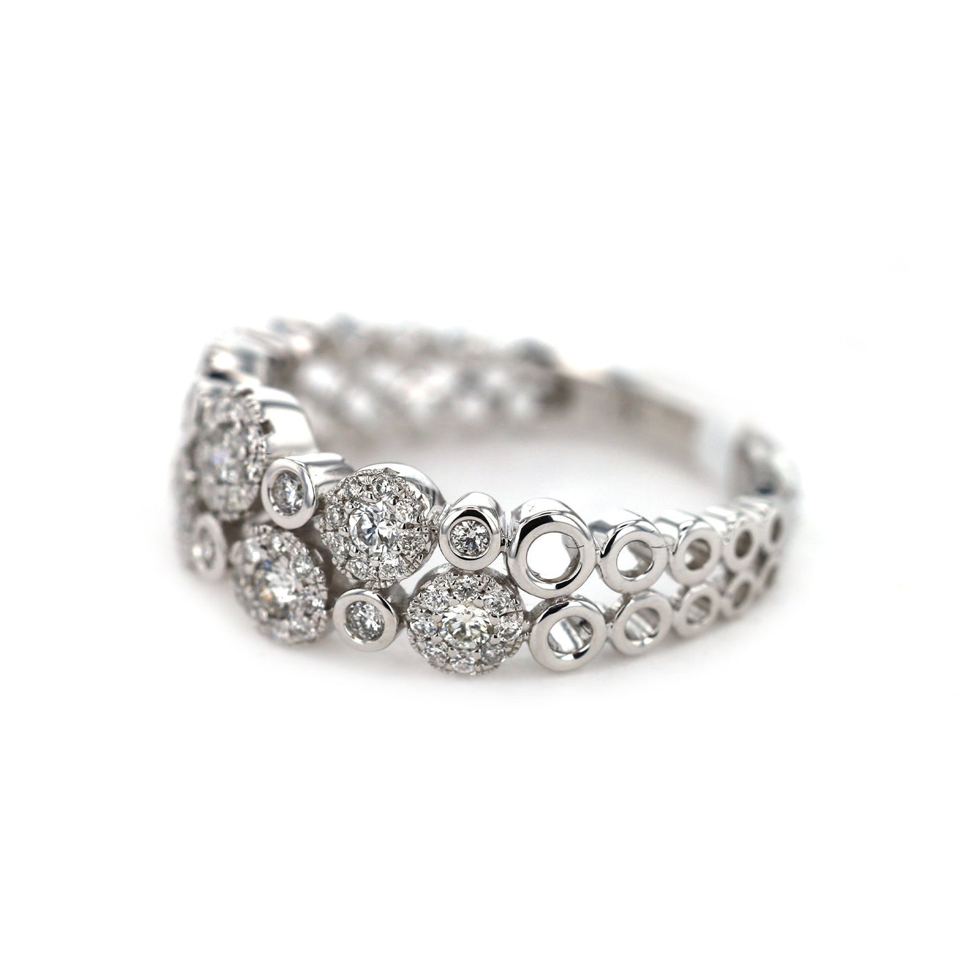 0.50 ctw Diamond 2-Row Band