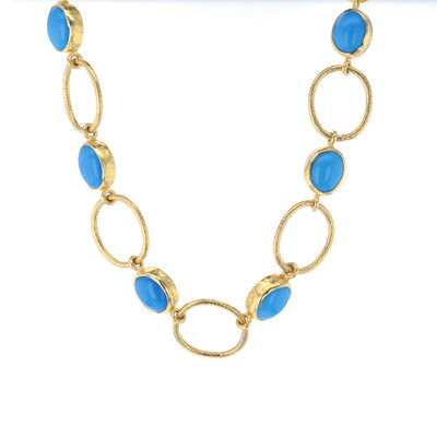 18.5" Turquoise Necklace