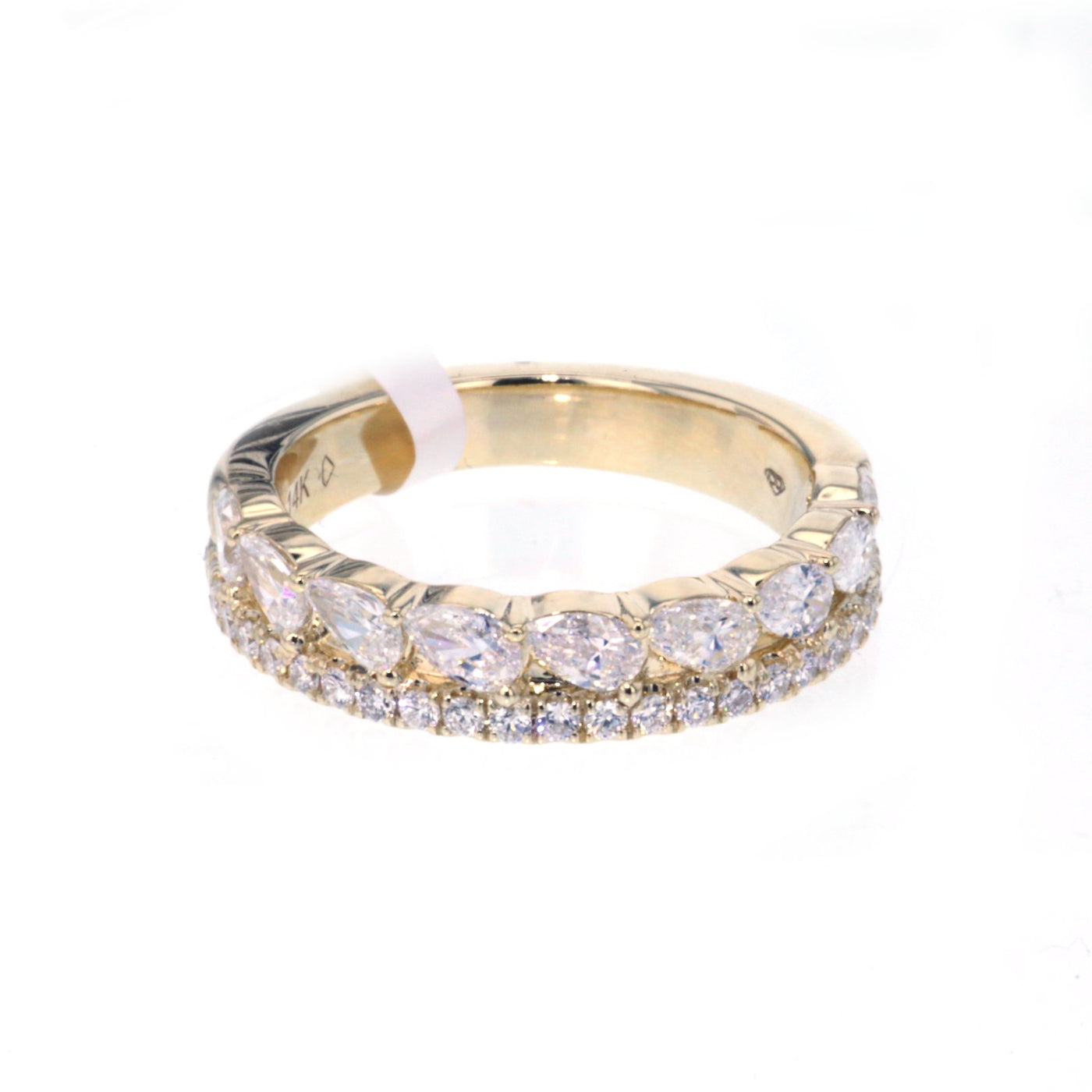 1.13 ctw Diamond 2-Row Band