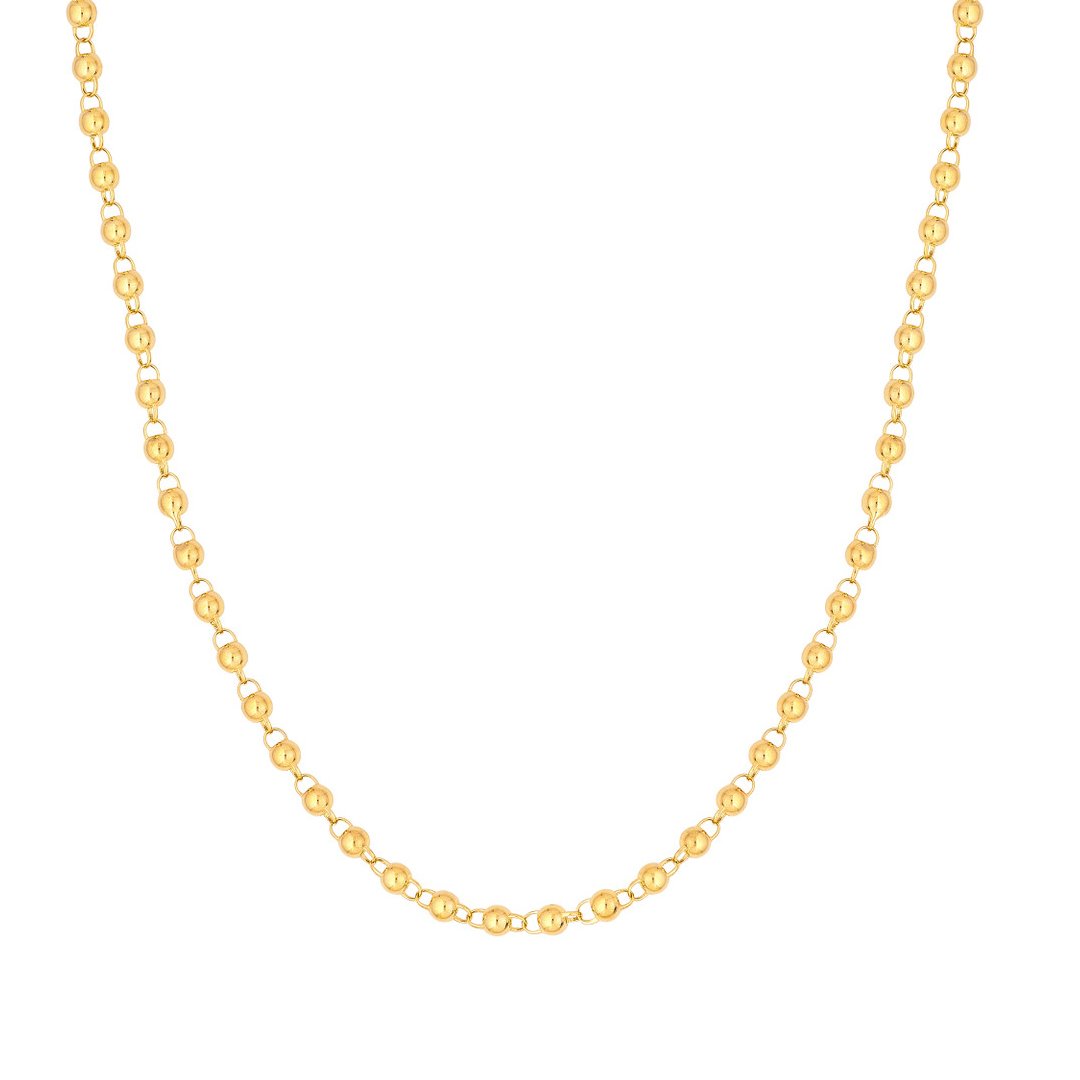 Round Bead Chain Necklace