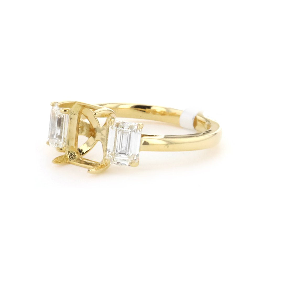 1.16 ctw Diamond Three-Stone Engagement Ring