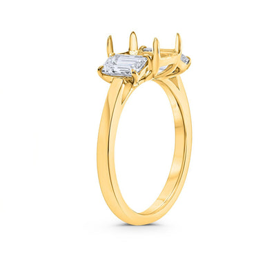 1.16 ctw Diamond Three-Stone Engagement Ring