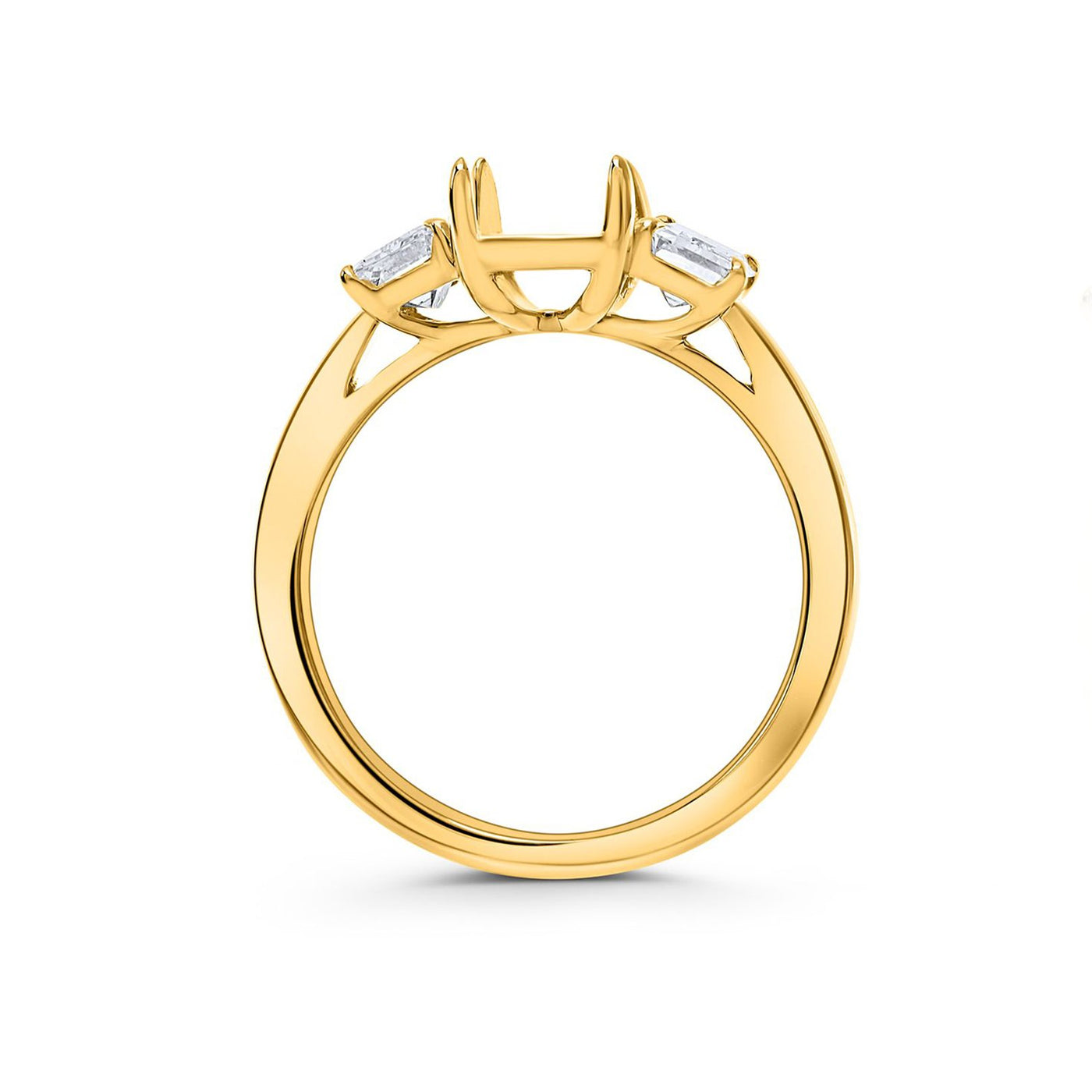 1.16 ctw Diamond Three-Stone Engagement Ring