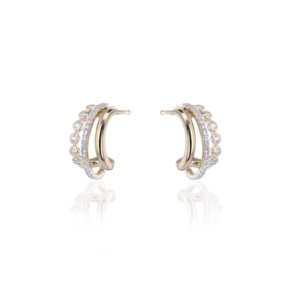 0.18 ctw Diamond Earring