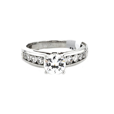 0.46 ctw Diamond Solitiaire Engagement Ring