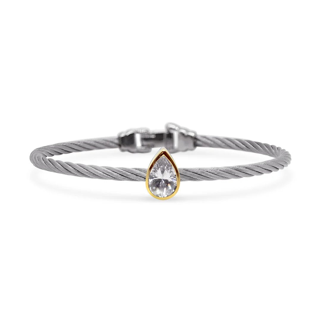 1.00 ctw Lab-Grown Diamond Bangle Bracelet