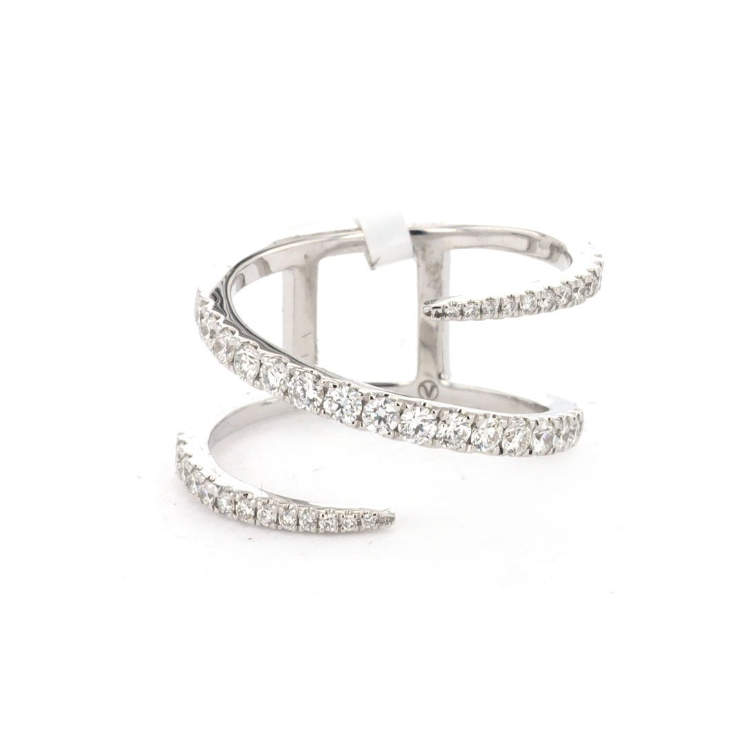 0.58 ctw Diamond Wrap Band