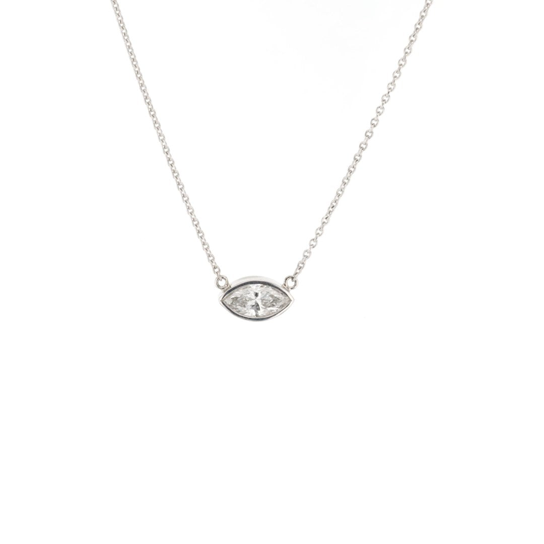 0.36 ctw Diamond Solitaire Necklace