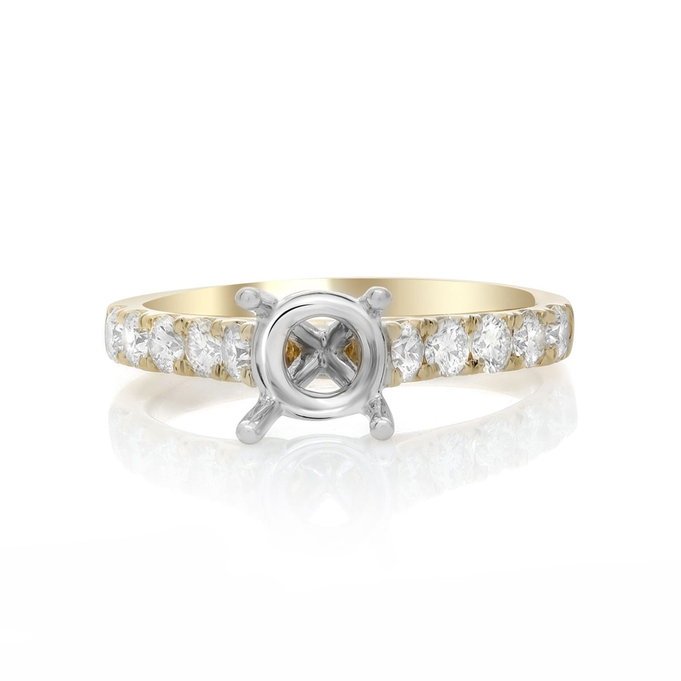 0.59 ctw Diamond Solitaire Engagement Ring