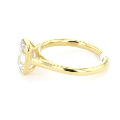 Bezel Solitaire Engagement Ring