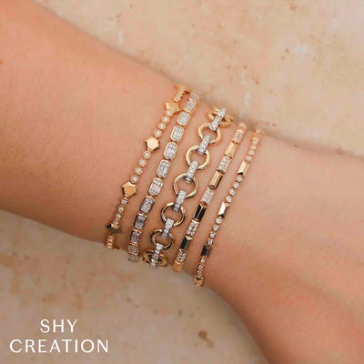 0.54 ctw Diamond Bracelet