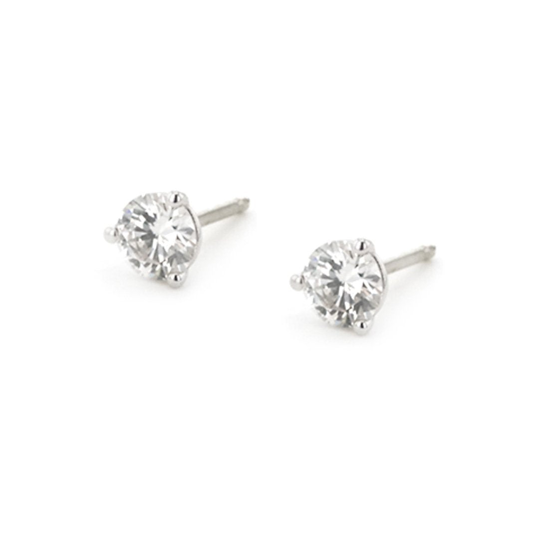 0.38 ctw Diamond Stud Earrings