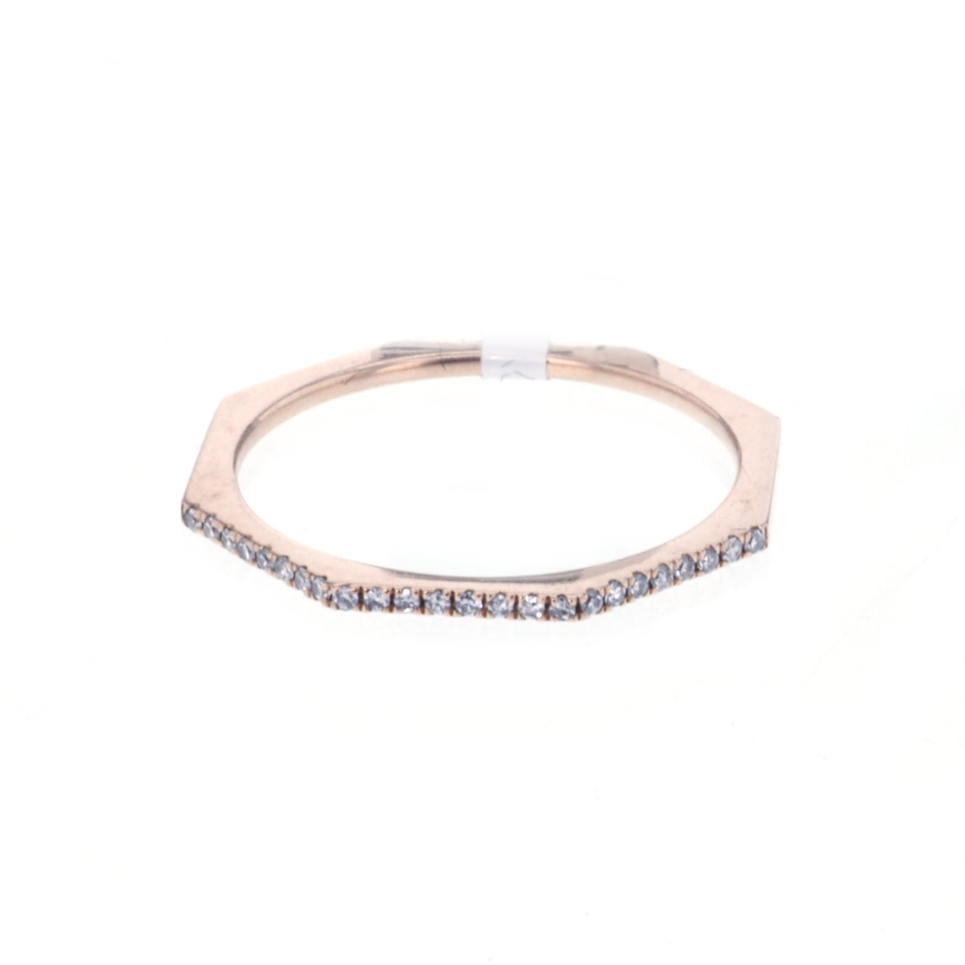 0.08 ctw Diamond Geometric Band