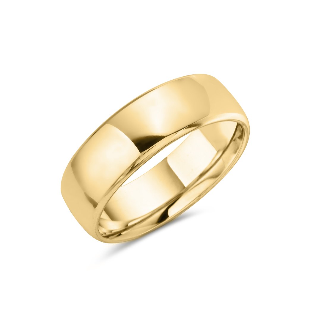 7MM High Polish Band