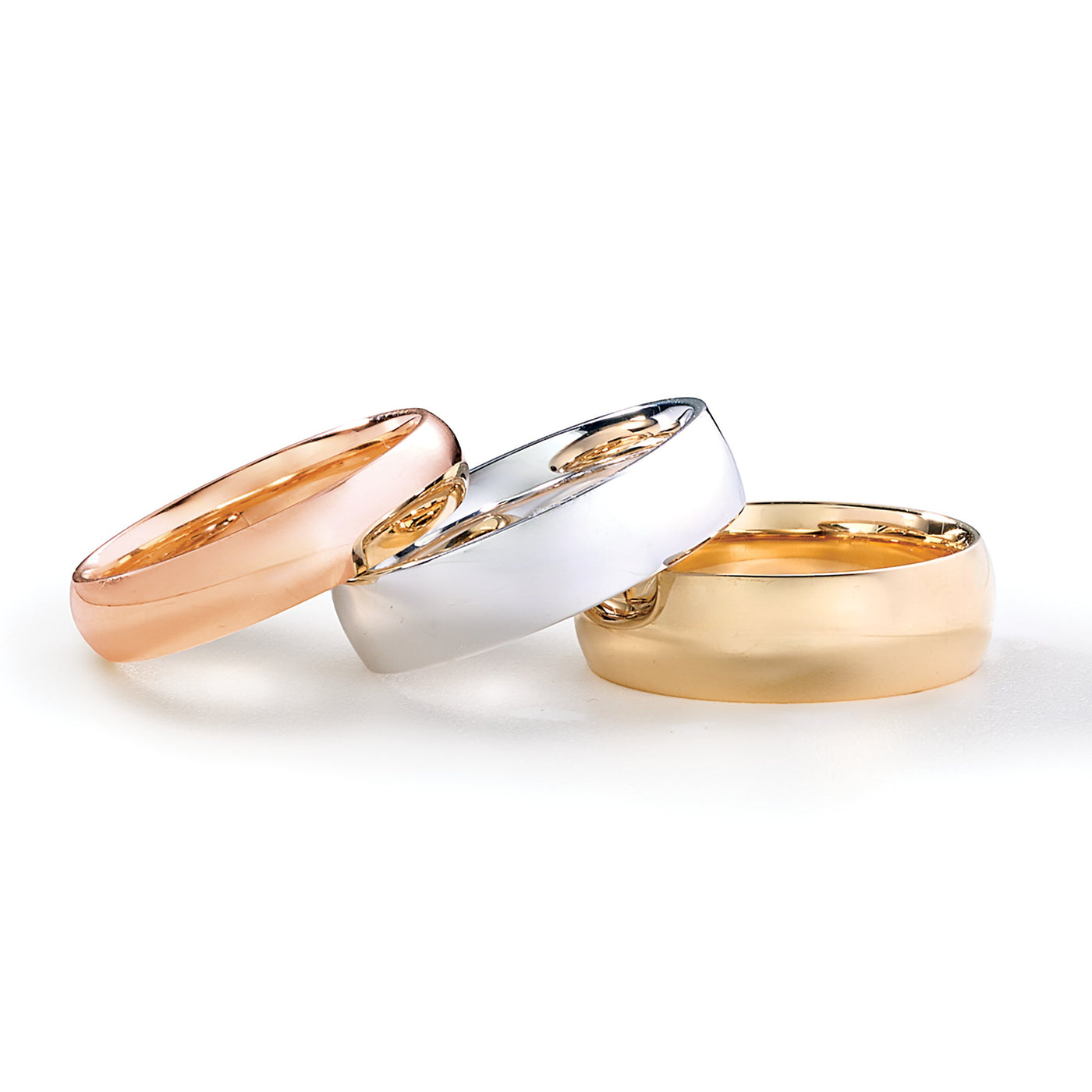 6MM Low Dome Polished Finish Band