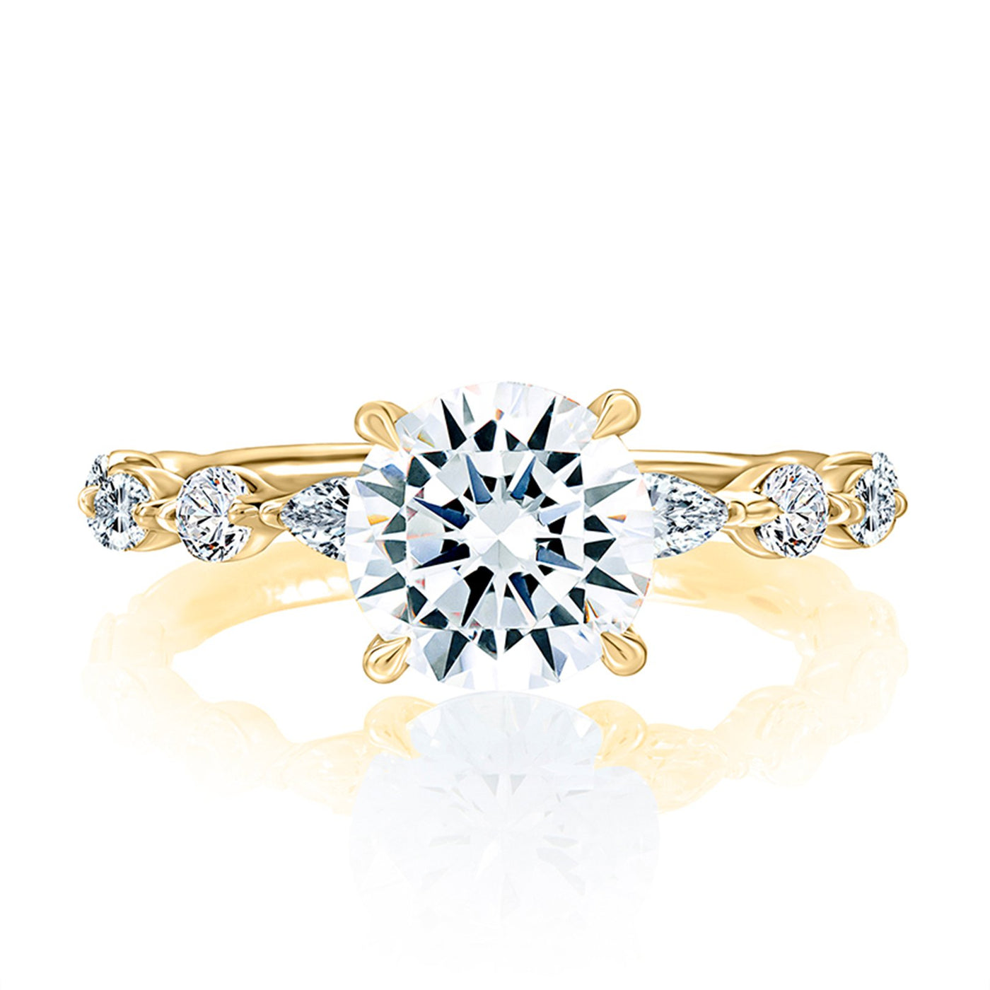 0.62 ctw Diamond Solitaire Engagement Ring