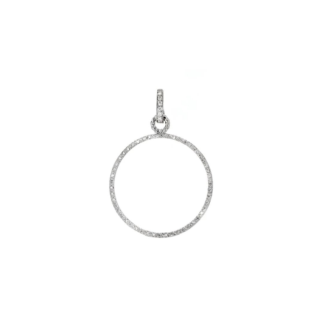 0.60 ctw Diamond Drop Pendant
