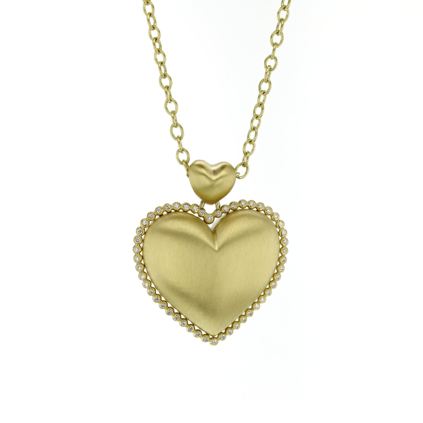 0.25 ctw Diamond Heart Pendant