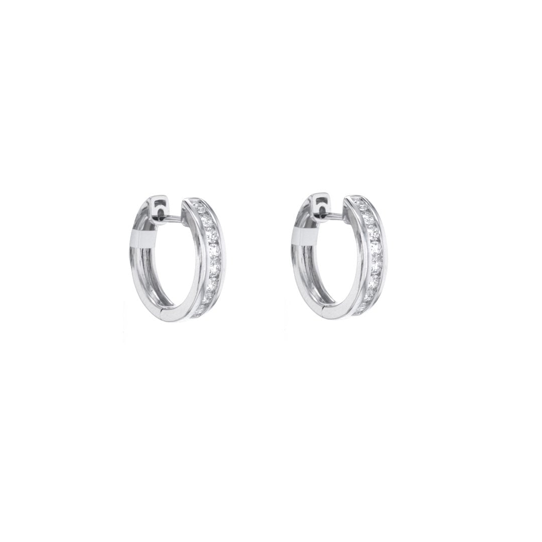 0.50 ctw Diamond Huggie Earrings