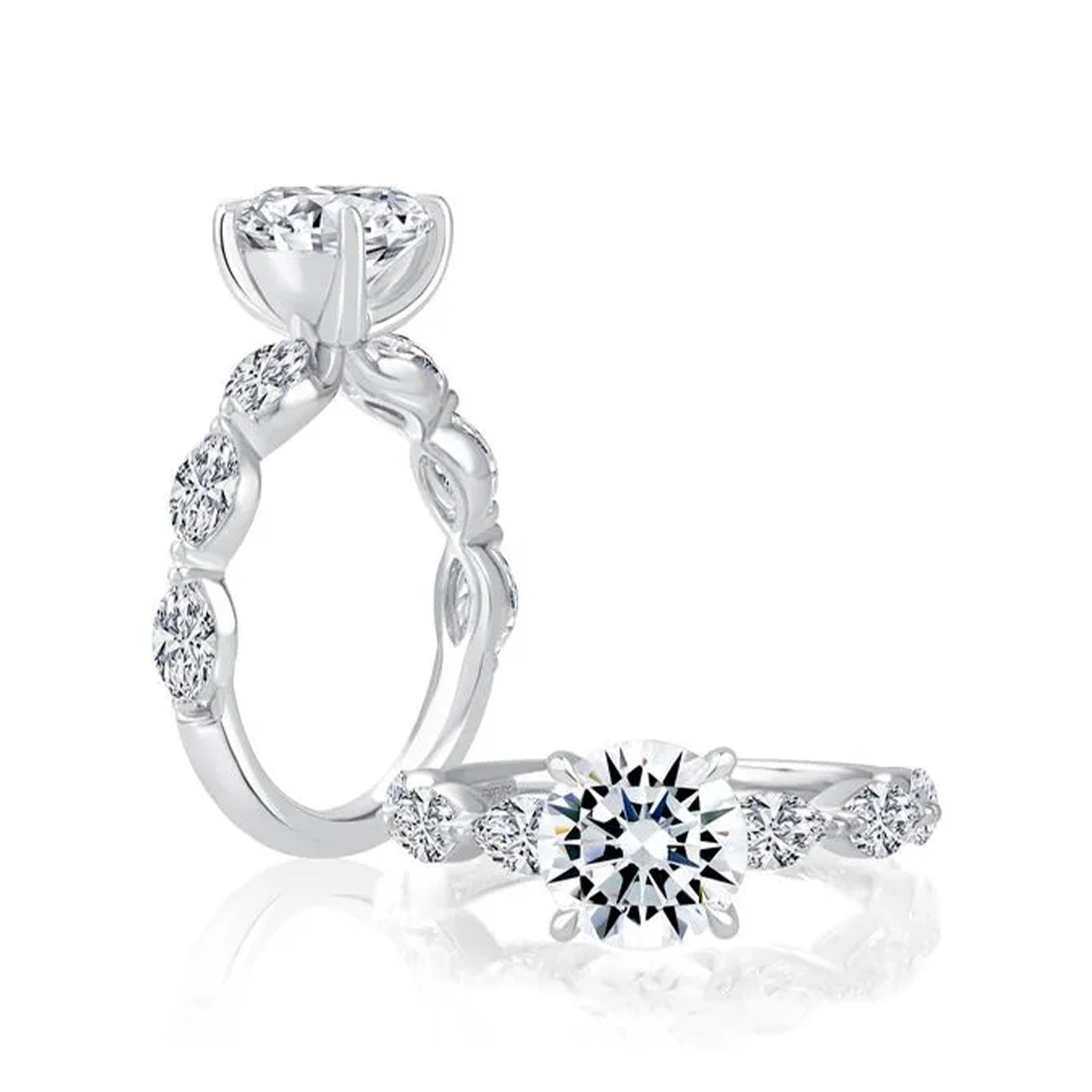 0.90 ctw Diamond Solitaire Engagement Ring