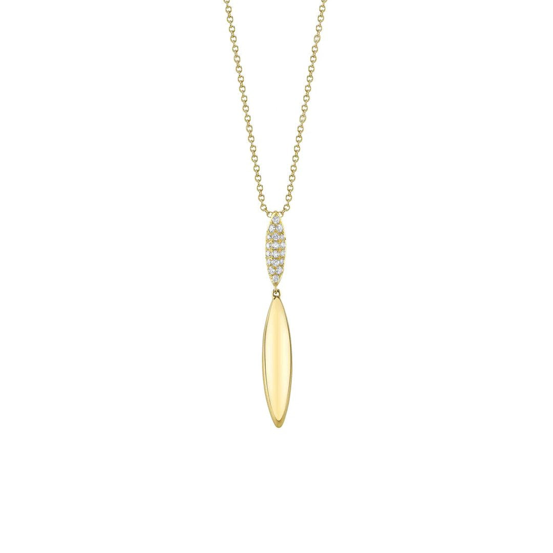 15+3" 0.15 ctw Diamond Double Drop Necklace