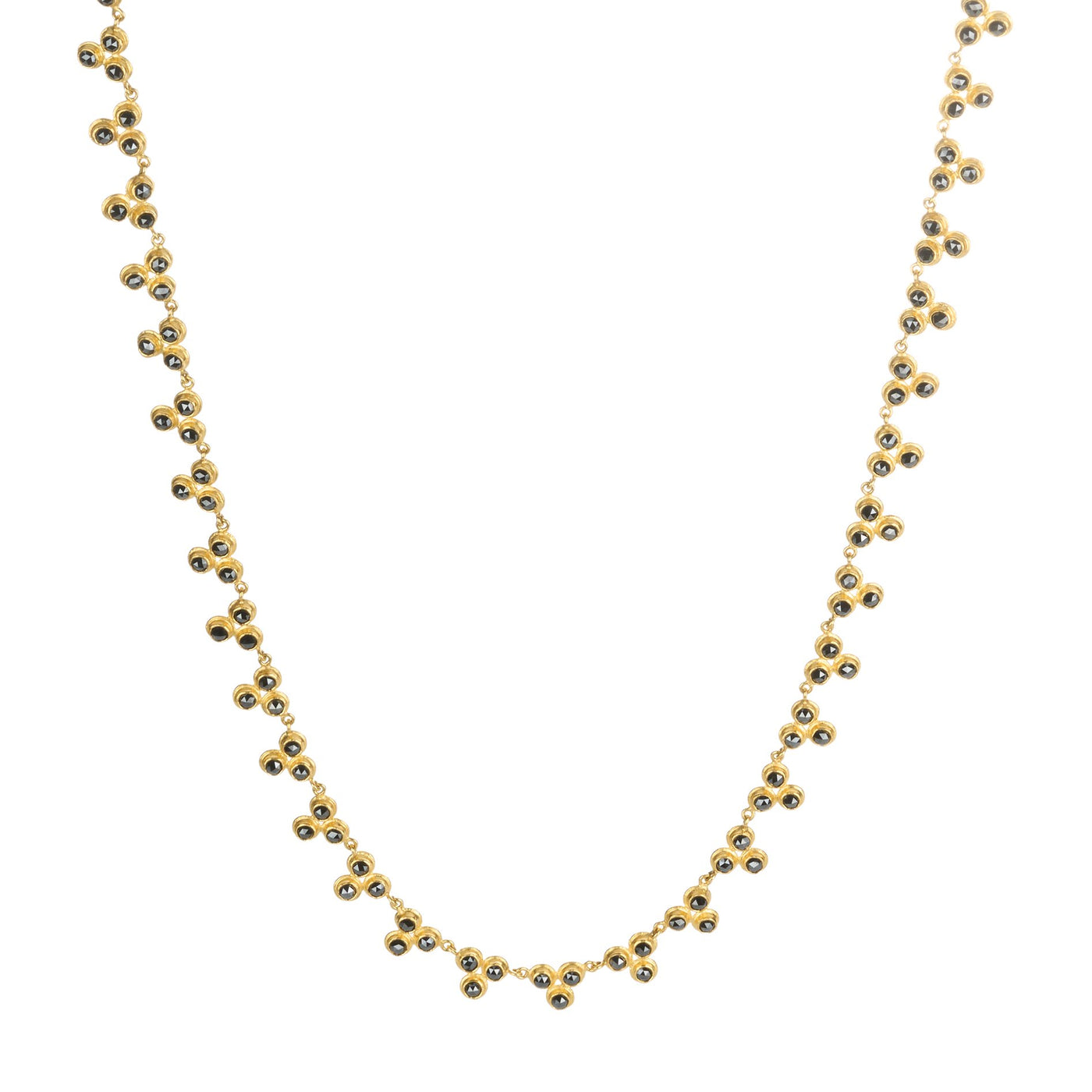 Black Diamond Station Necklace