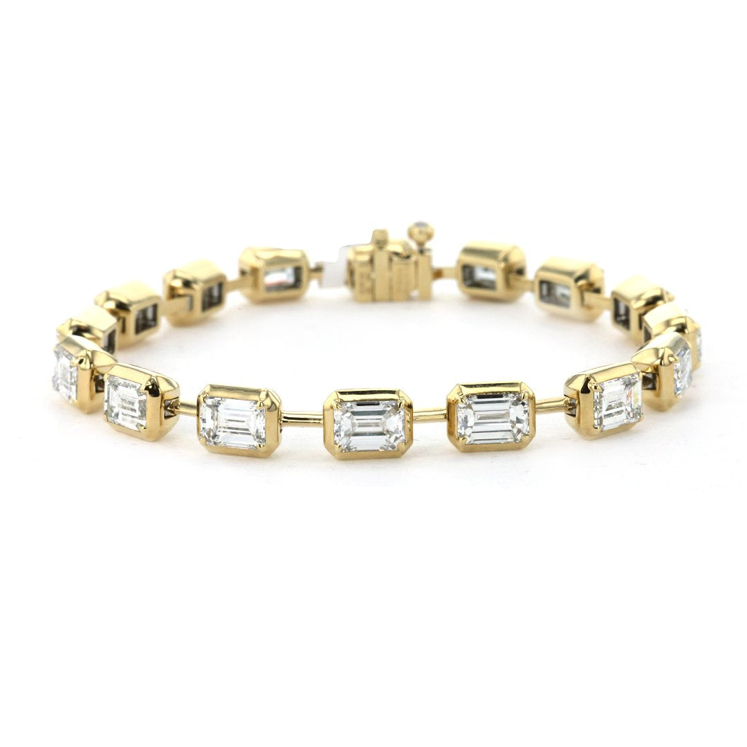 11.71 ctw Diamond Bar Bracelet