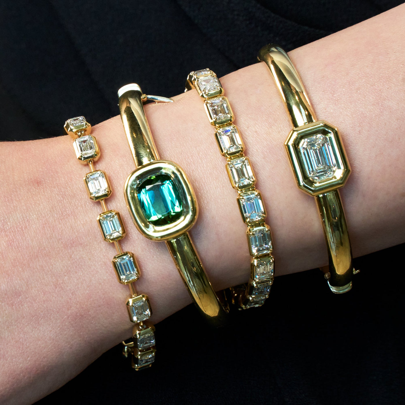 11.71 ctw Diamond Bar Bracelet