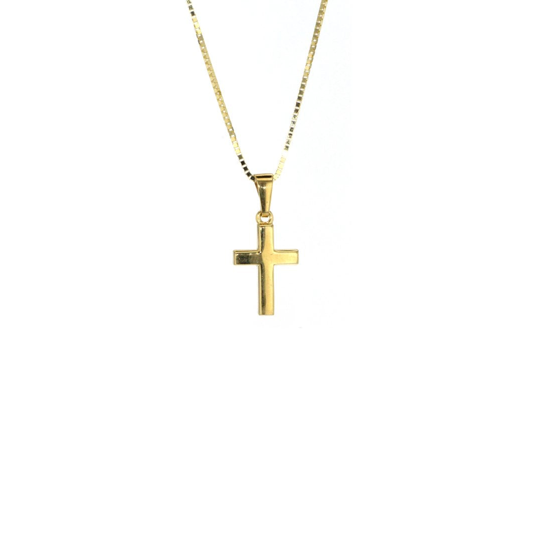 Polished Cross Pendant