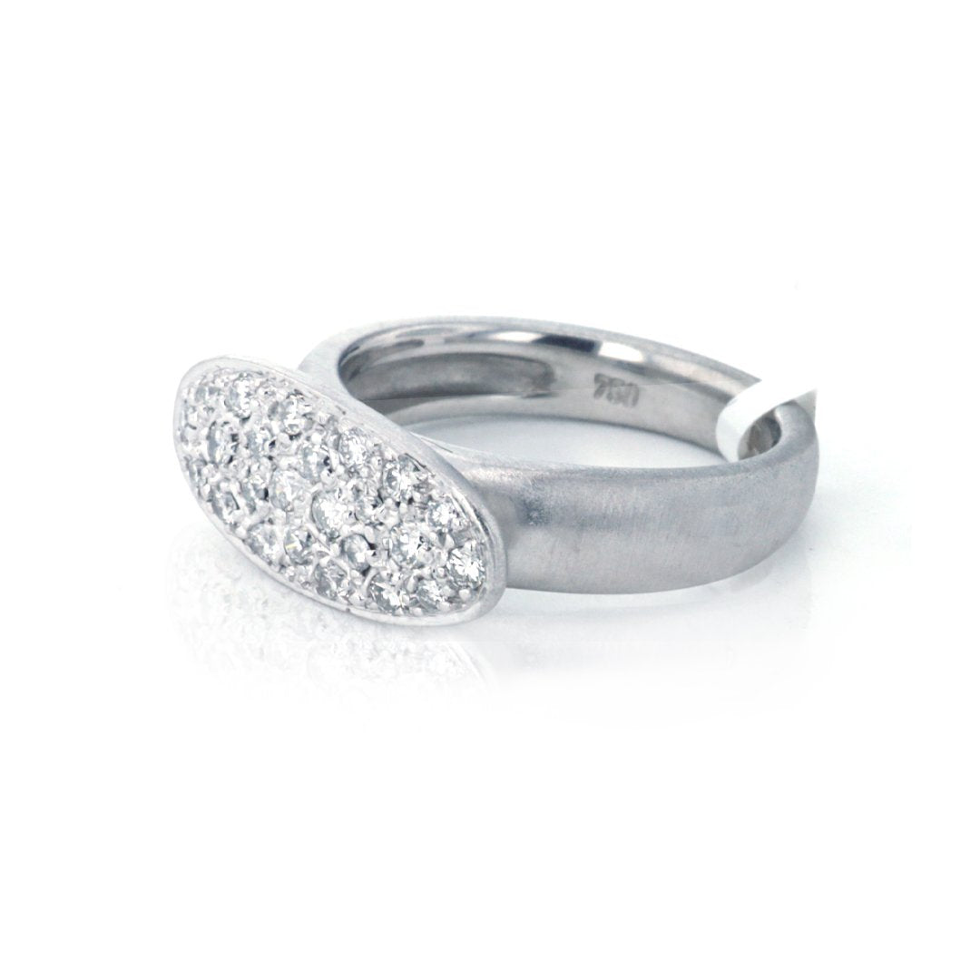 Diamond East/West Ring