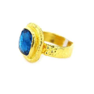 London Blue Topaz Ring
