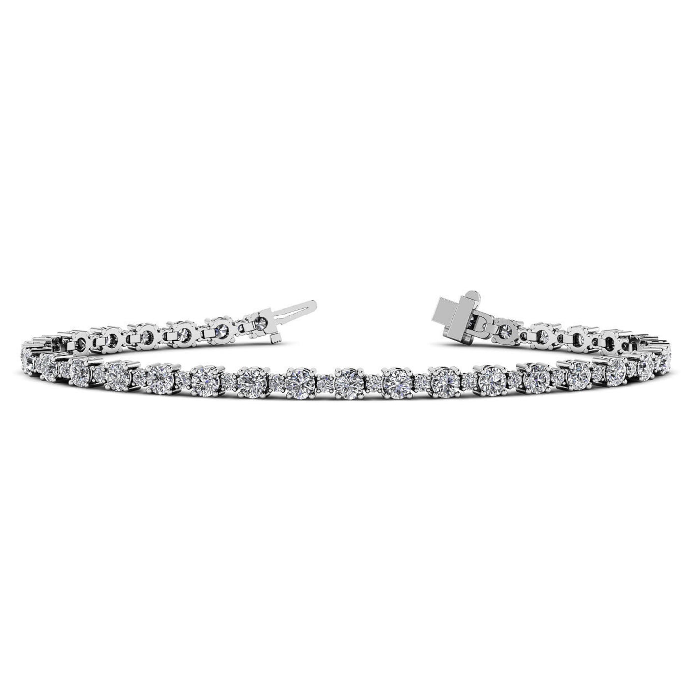 4.25 ctw Diamond Tennis Bracelet