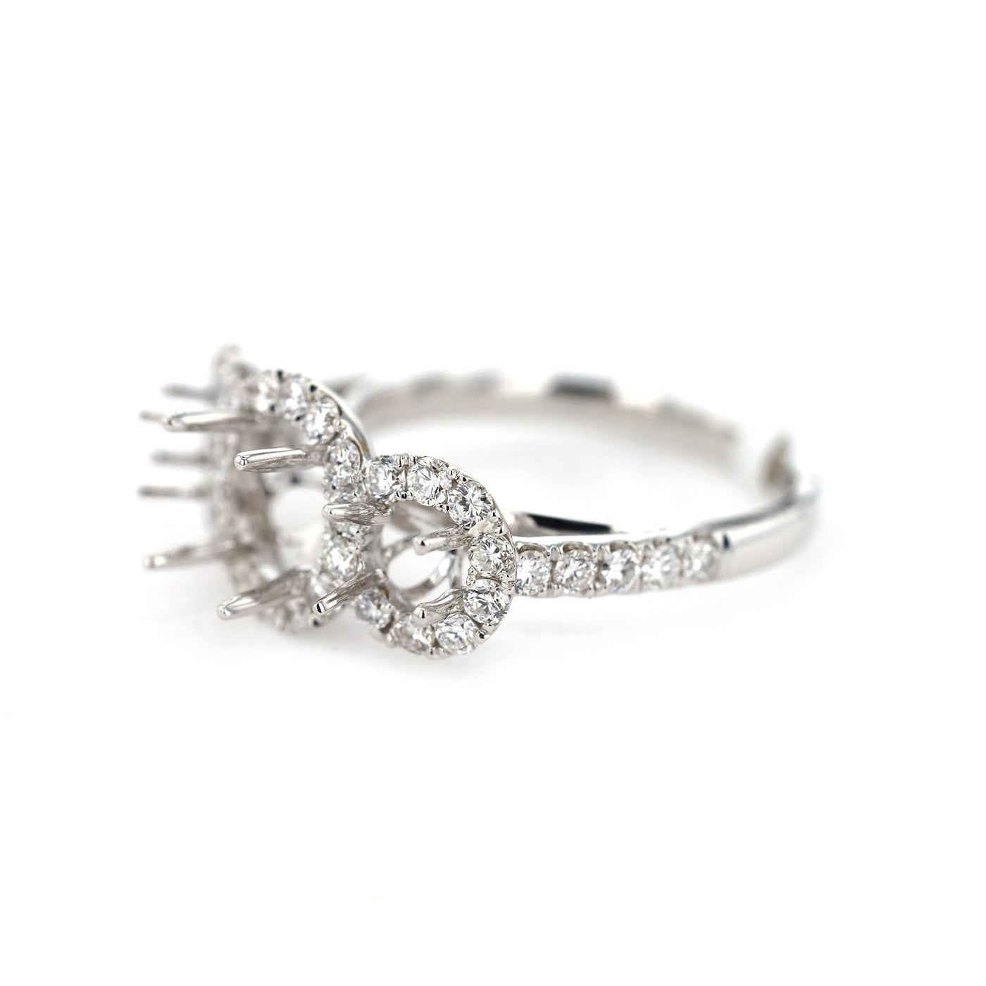 0.90 ctw Diamond Three-Stone Engagement Ring