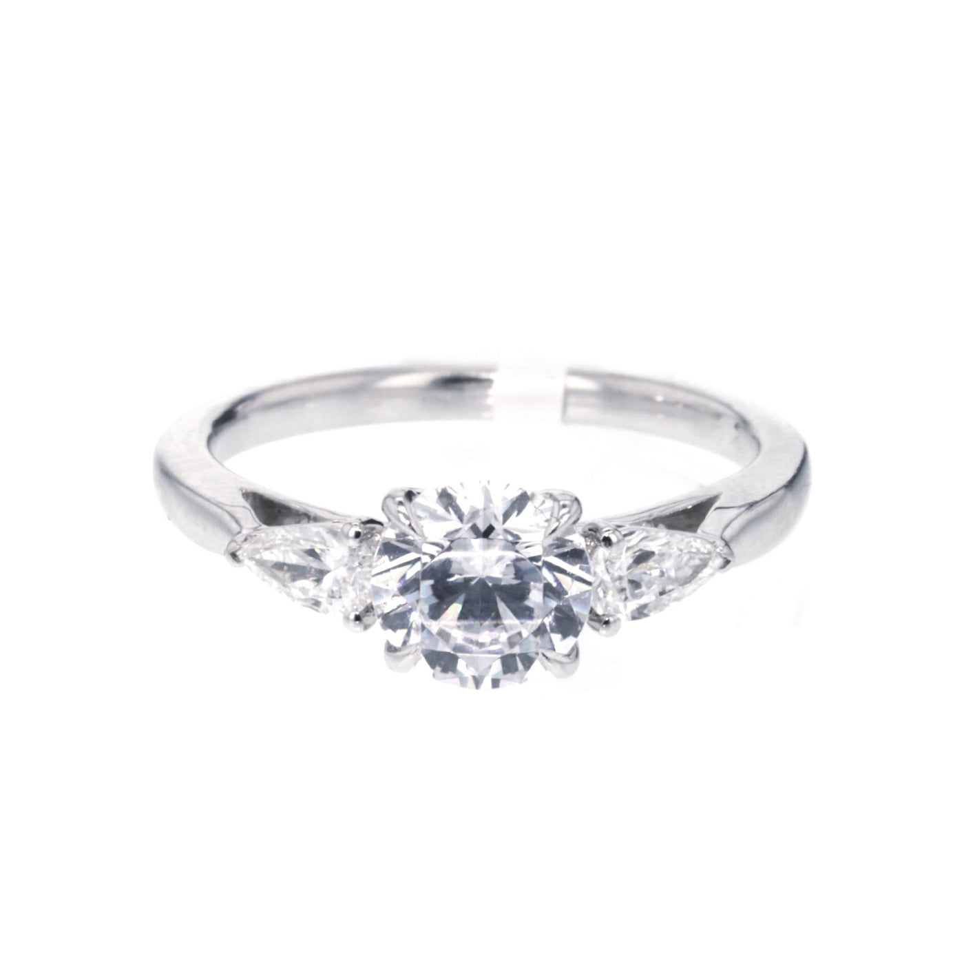 0.29 ctw Diamond Three-Stone Engagement Ring