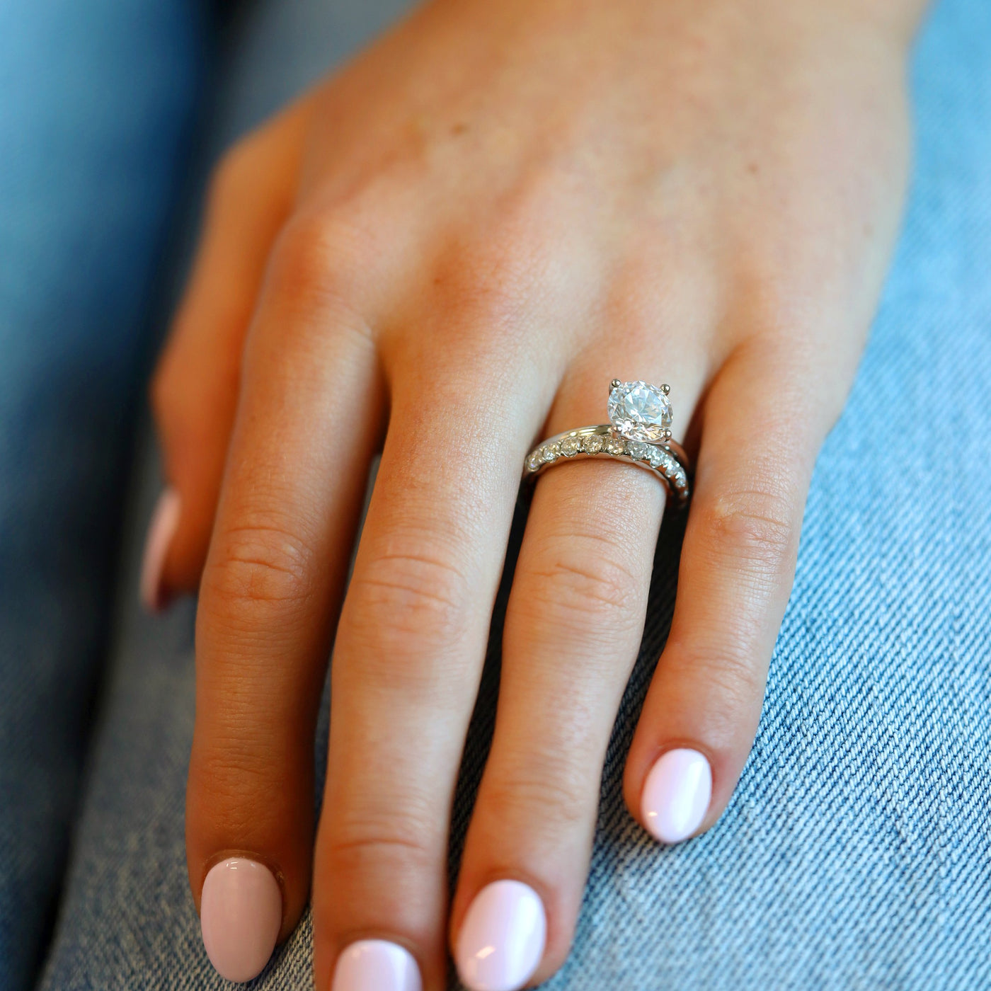 1.05 ctw Diamond Band