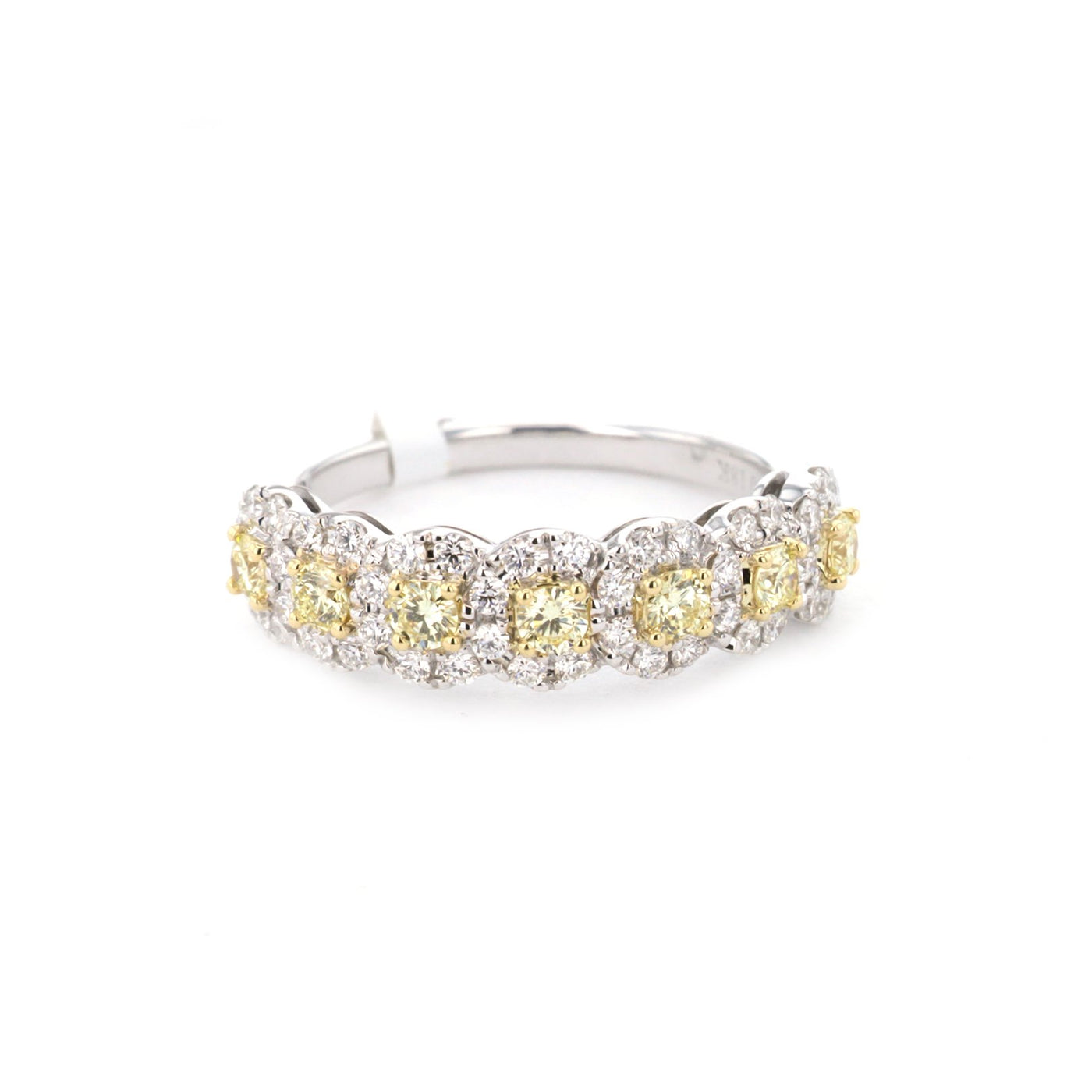 Yellow & White Diamond Ring