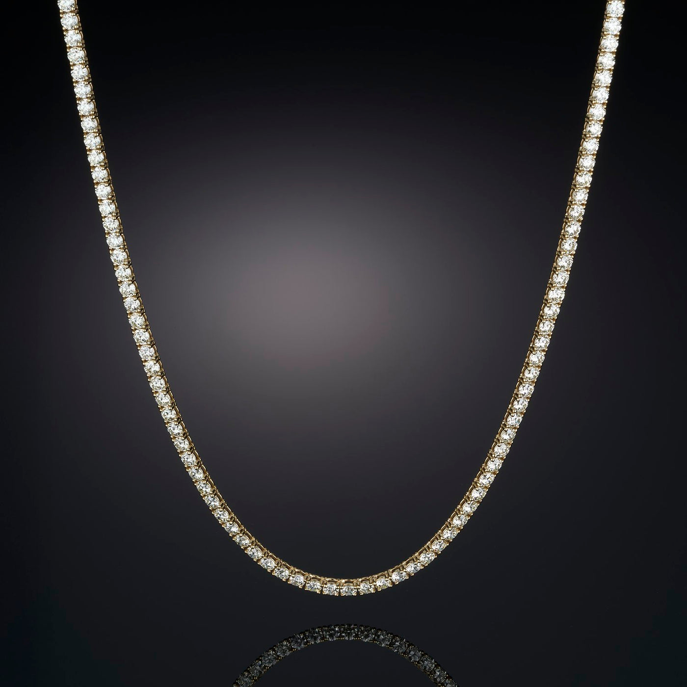 18" 27.08ctw Diamond Eternity Necklace