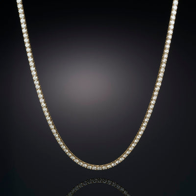 18" 27.08ctw Diamond Eternity Necklace