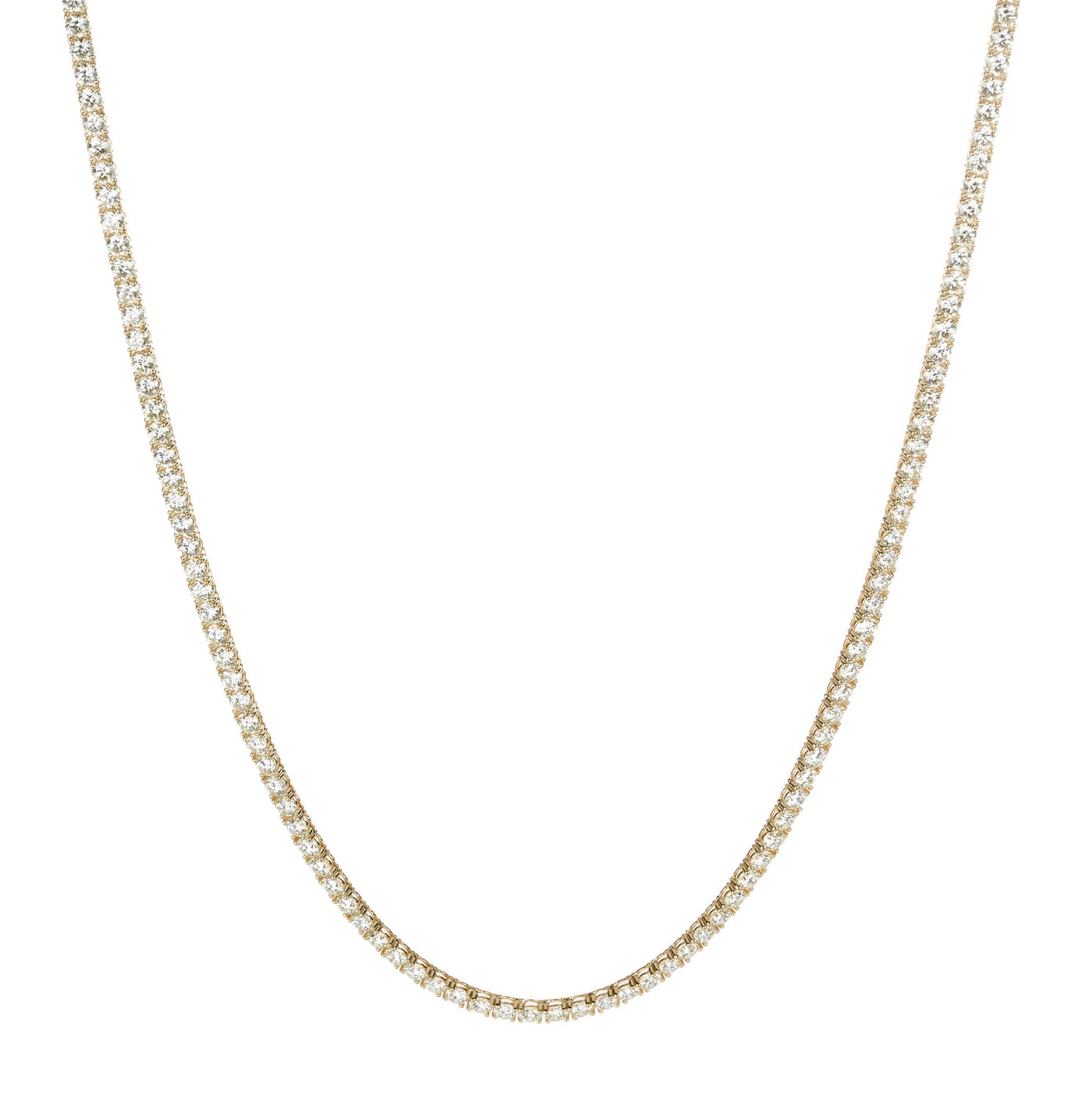 18" 27.08ctw Diamond Eternity Necklace