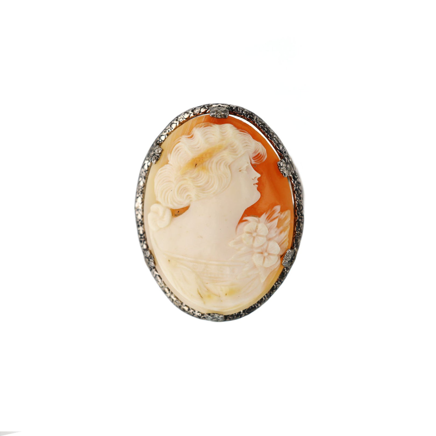 Framed Cameo Pin