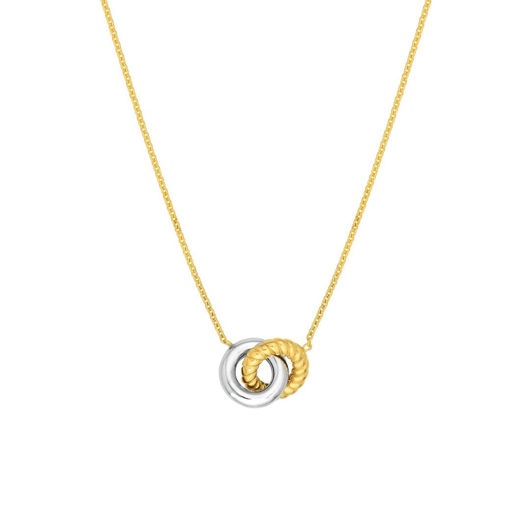Interlocking Circle Necklace