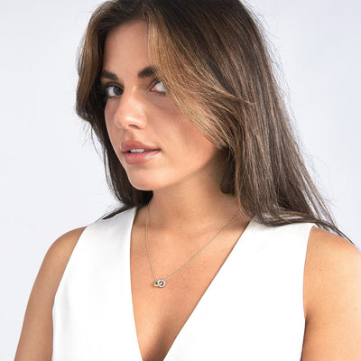 Interlocking Circle Necklace