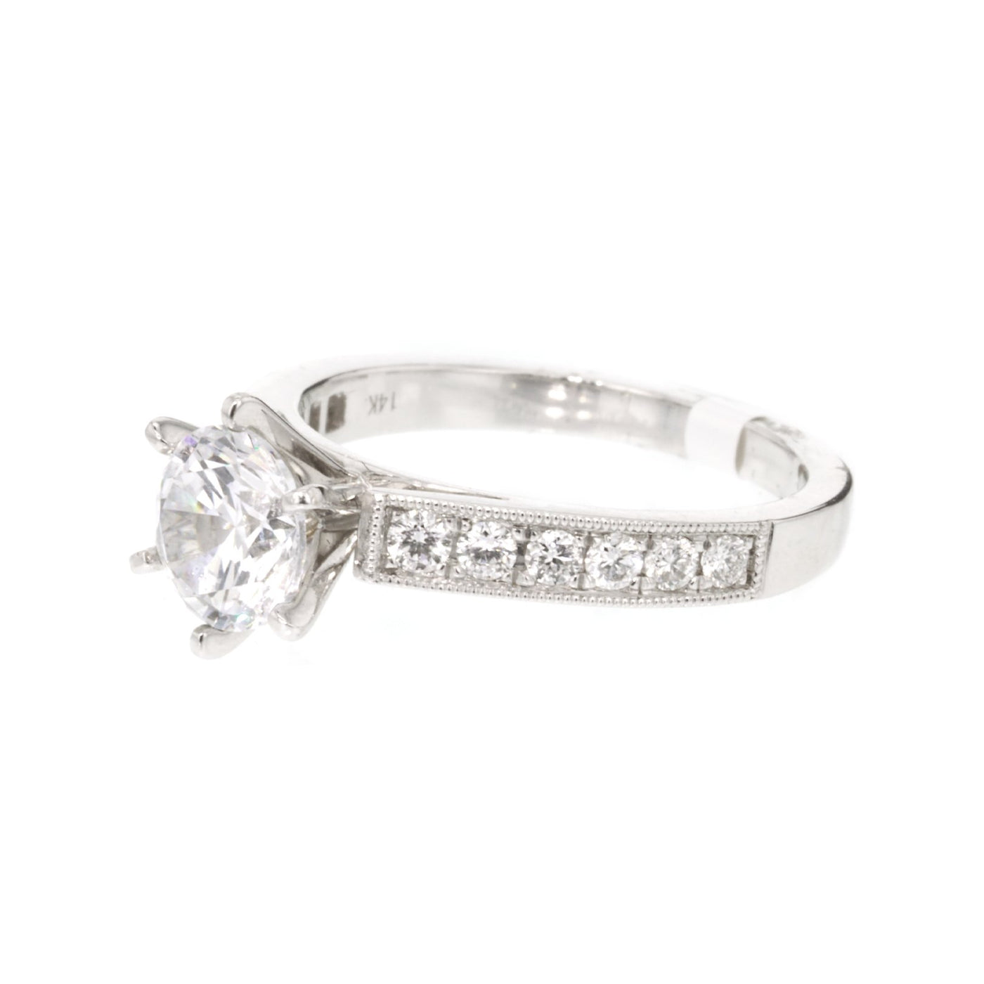 0.40 ctw Diamond Solitaire Engagement Ring