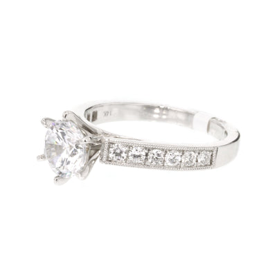 0.40 ctw Diamond Solitaire Engagement Ring