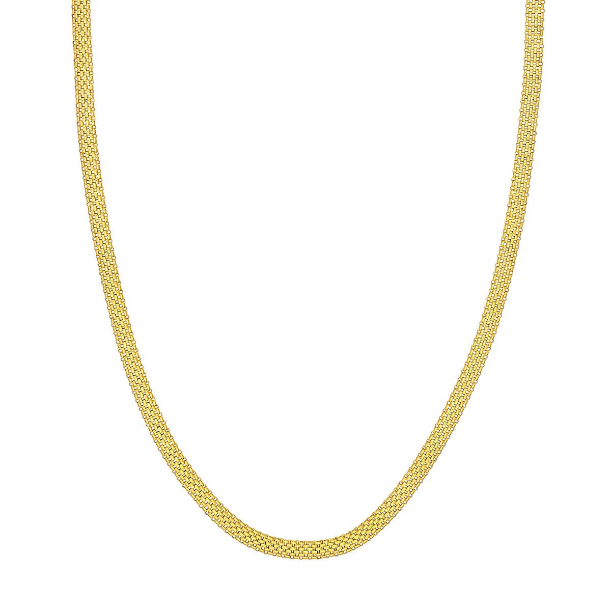 18" 4.90 Popcorn Chain Necklace
