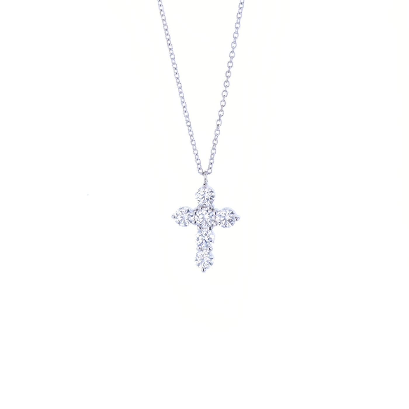 1.25ctw Diamond Cross Necklace