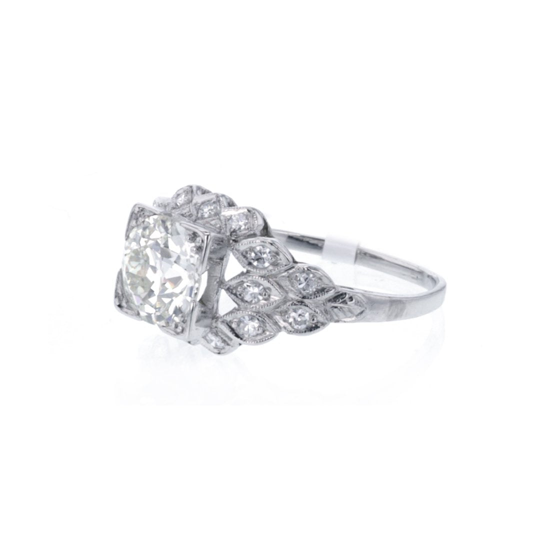 1.70 ctw Diamond Antique Ring
