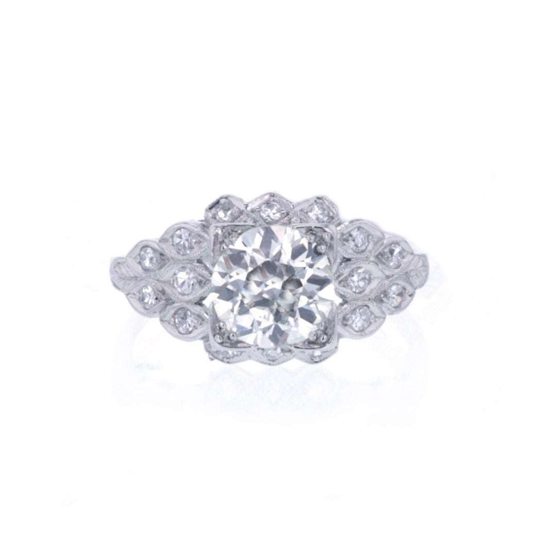 1.70 ctw Diamond Antique Ring